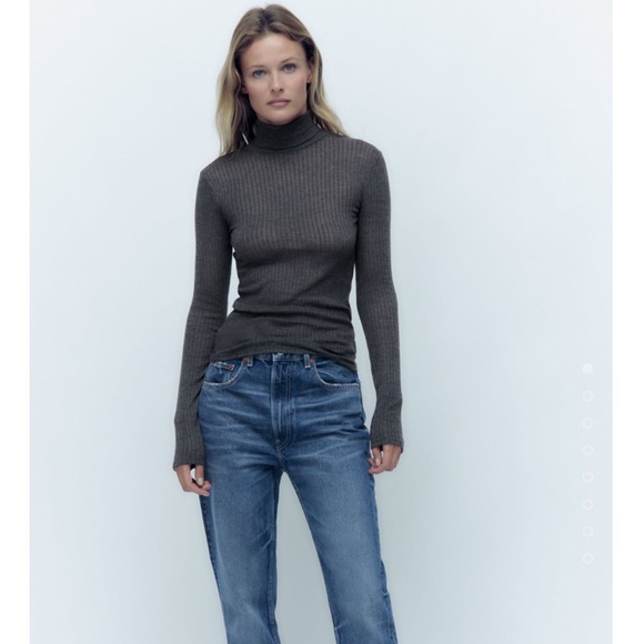 Zara ribbed soft top - Picture 3 of 5